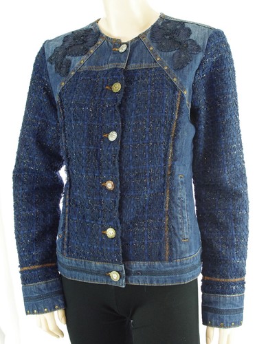 Veste jean desigual - jean, chaq
