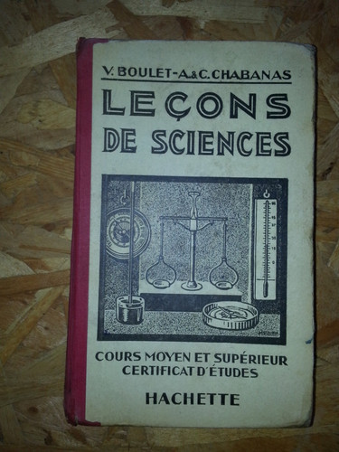 Leçons sciences boulet - de,