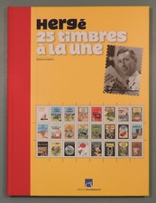 Herge Tintin 25 Timbres a la Une 7000 ex en 2007 Moulinsart Neuf