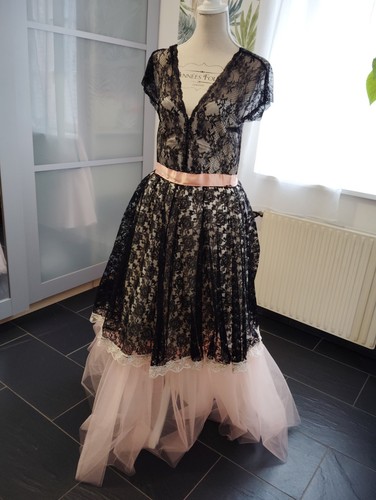 Robe regency victorienne rose - regency,