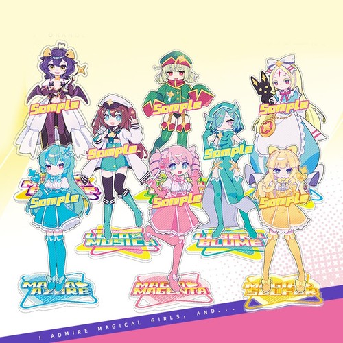 Gushing over magical girls - over,