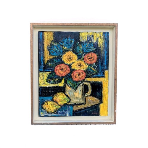Tableau huile sur toile - sur,