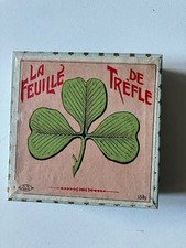 LA FEUILLE DE TREFLE, petit jeu ancien, CASSE TETE,ADRESSE, PATIENCE,N.K Atlas