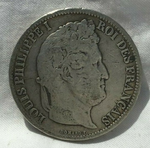 Monnaie ancienne argent ecu - monnaie, 5f