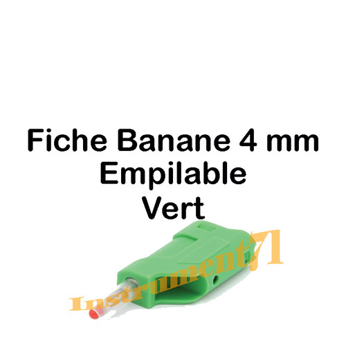 Fiche banane empilable ou - fiche,