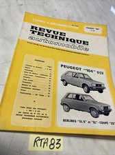 Peugeot 104 6CV GL6 SL ZS
