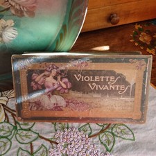 Ancienne boîte à savons en carton Victor Vaissier Paris art nouveau