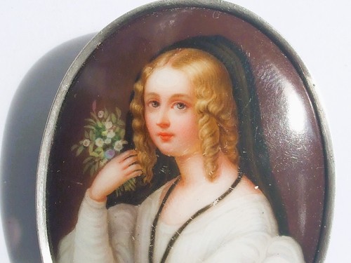Tres belle broche ancienne - belle, fin