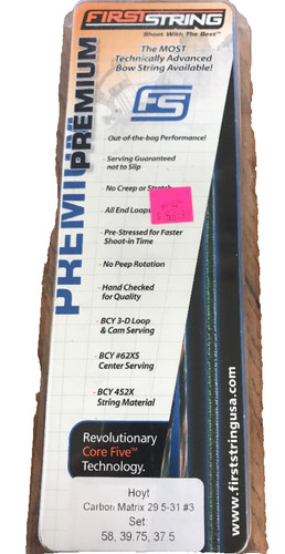 First string premium hoyt - first,