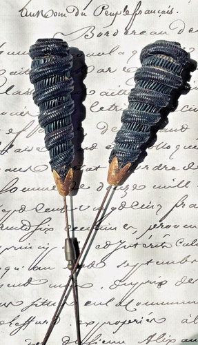 Paire aiguilles chapeau - paire, d'aiguilles