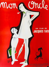 affiche poster  mon oncle tati