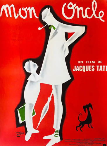 Affiche poster mon - oncle, tati