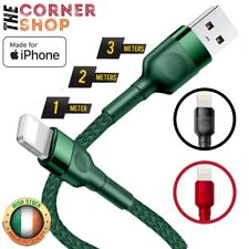 1M 2M 3M Tressé 3A USB Chargeur Câble pour Apple IPHONE 7 8 6S 11 12 13 14 Fishp