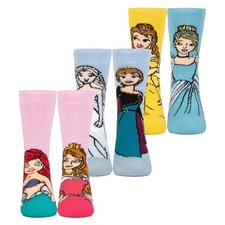 Heat Holders Lite - 3 Paires Fille Chaussettes Disney Fantaisie Chaudes Enfants