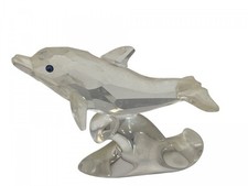 Figurine Swarovski 678507 bébé dauphin 6,2 cm excellent état