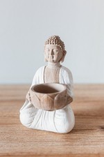 Statuette Bouddha Bougeoir en