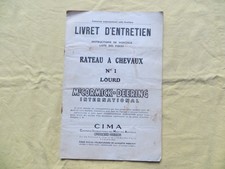 Cormick deering rateau à - -,