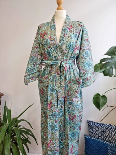 Robe coton vert - coton, clair