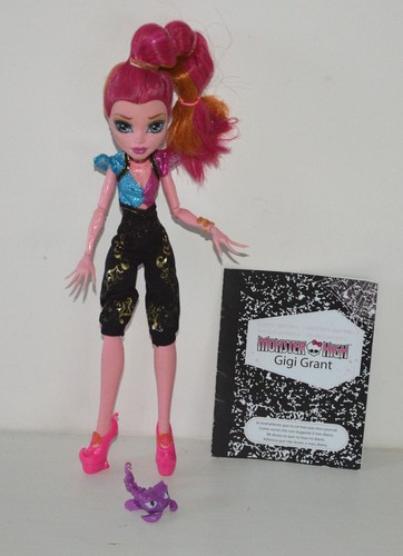 Poupée monster high - high, gigi