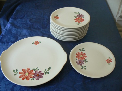 Service dessert assiettes plat - service,