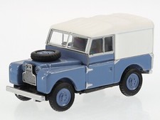 Land Rover 88 SWB bleu Plane