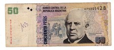 Argentine ARGENTINA Billet 50 PESOS ND 1999 2003 P350 D. FAUSTINO Sarmiento