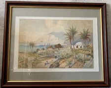 Aquarelle orientaliste