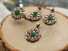 Parure Or 18 Carats Et Argent