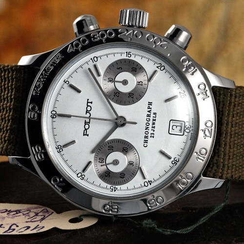 Poljot chronographe 3133 - poljot, "