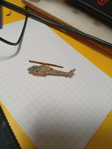 Pin helicoptere samu - pin's,