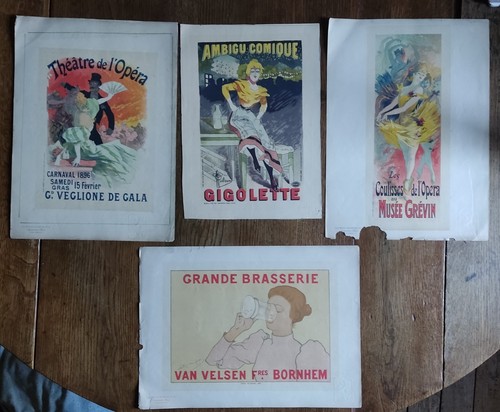 Lot anciennes affiches