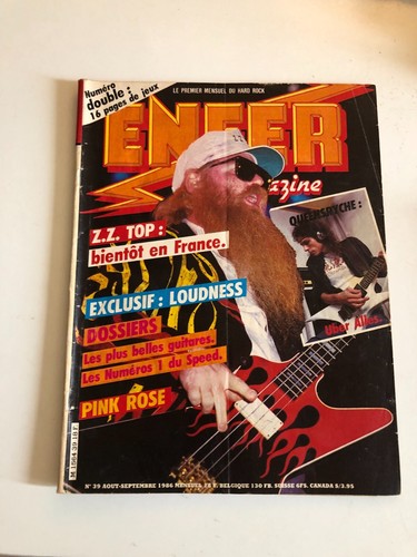 Revue vintage enfer magazine - revue,