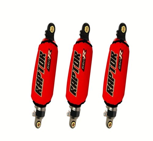 Black red shock absorber - black,