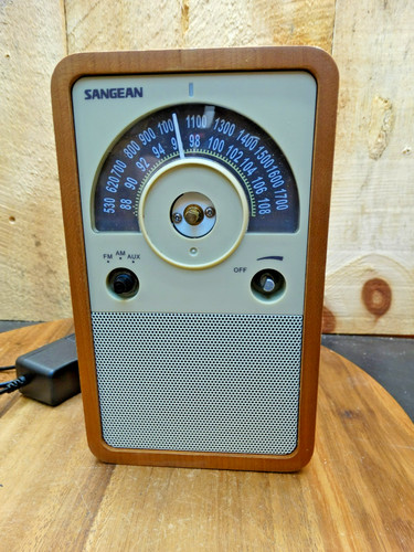 Sangean radio receiver - am/fm,