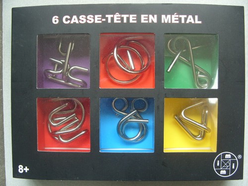 Lot boite casse tete en - boite,