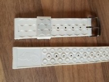 Bracelet Montre (Alaska nato Blanc 18mm ) Stock Horlogers