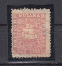 MT26388/ BRITISH GUIANA – SG # 29 UNUSED CERTIFICATE – MASTERPIECE - CV 4495 $
