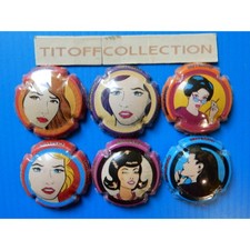 la série de 6 capsules  de