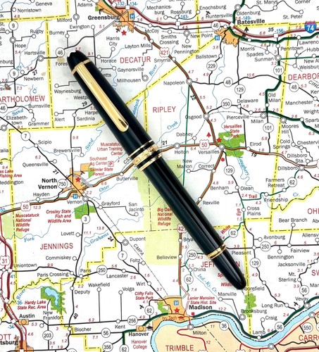 Montblanc mozart fountain - mozart, pen