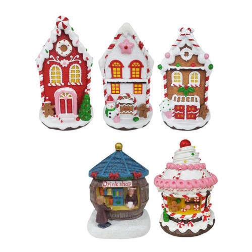 Figurine maison village - de,