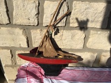 ANCIEN BATEAU CANOT VOILIER DE