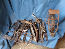 lot de pieces  SOLEX 3800 2000 fourche boite outil porte bagage cadre pedalier