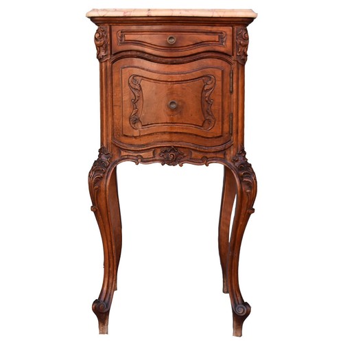 Chevet noyer style louis - noyer,