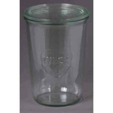 6X Bocal À Confiture "Cucinare" 850 Ml Bocal Weck, Couvercle À Bord Rond