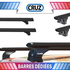 Alu Noir Barres de toit pour OPEL Corsa 4 IV D 3/5-P 07-14 Points de fixation FE