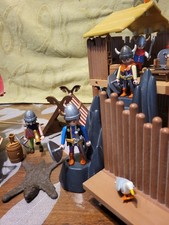 playmobil set vicking + drakar