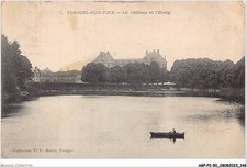 AGPP2-0194-50 - TORIGNI-SUR-VIRE - le chateau et l'etang
