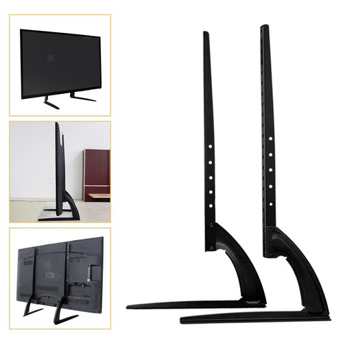 Support noir robuste pour - tv,