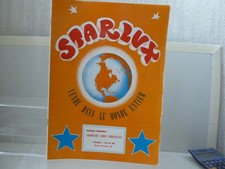  starlux tarif catalogue 1973 sans déchirures avec quelques rares notes