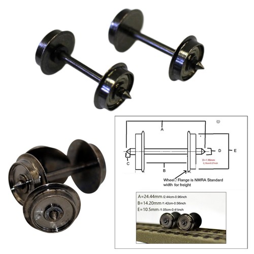 Les roues metal - 2x,